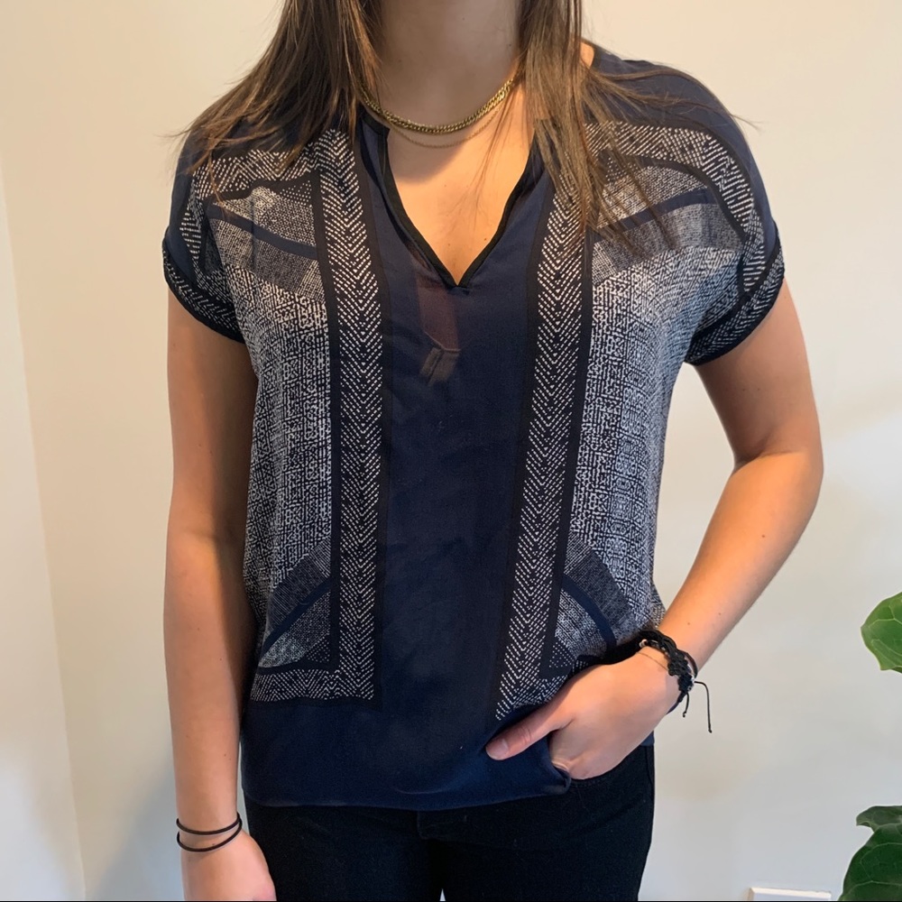 Vince Silk Top - Size S